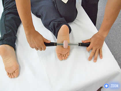 ローリング療法 - 足底